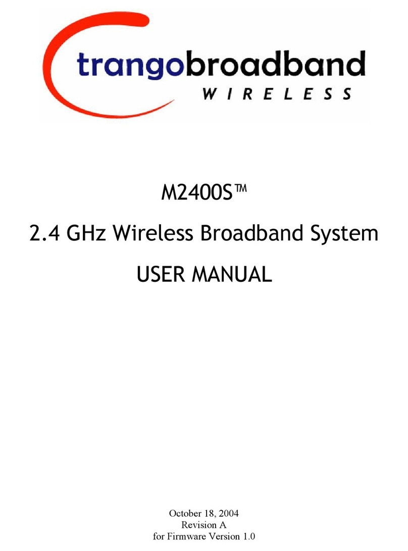 Trango Systems M2400S User manual