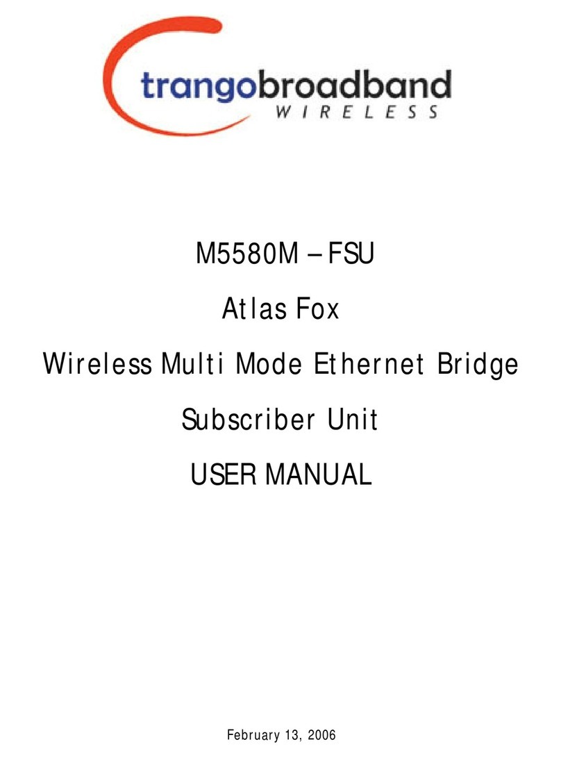 Trango Systems Atlas Fox M5580M-FSU User manual