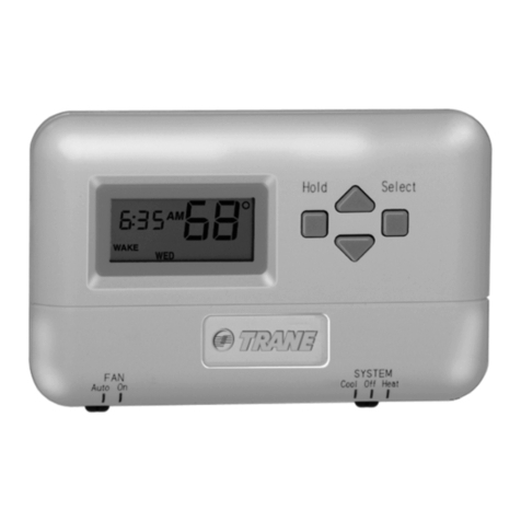 Trane TAYSTAT 540 User manual