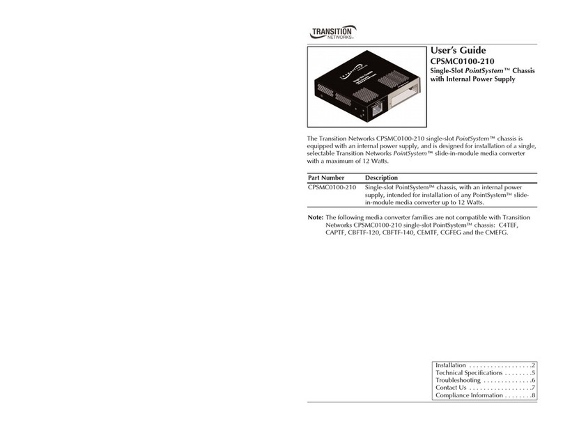Transition Networks CPSMC0100-210 User manual