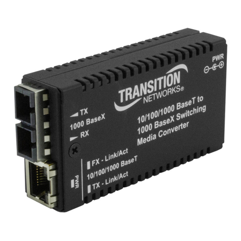 Transition Networks M/GE-PSW-LX-01 User manual