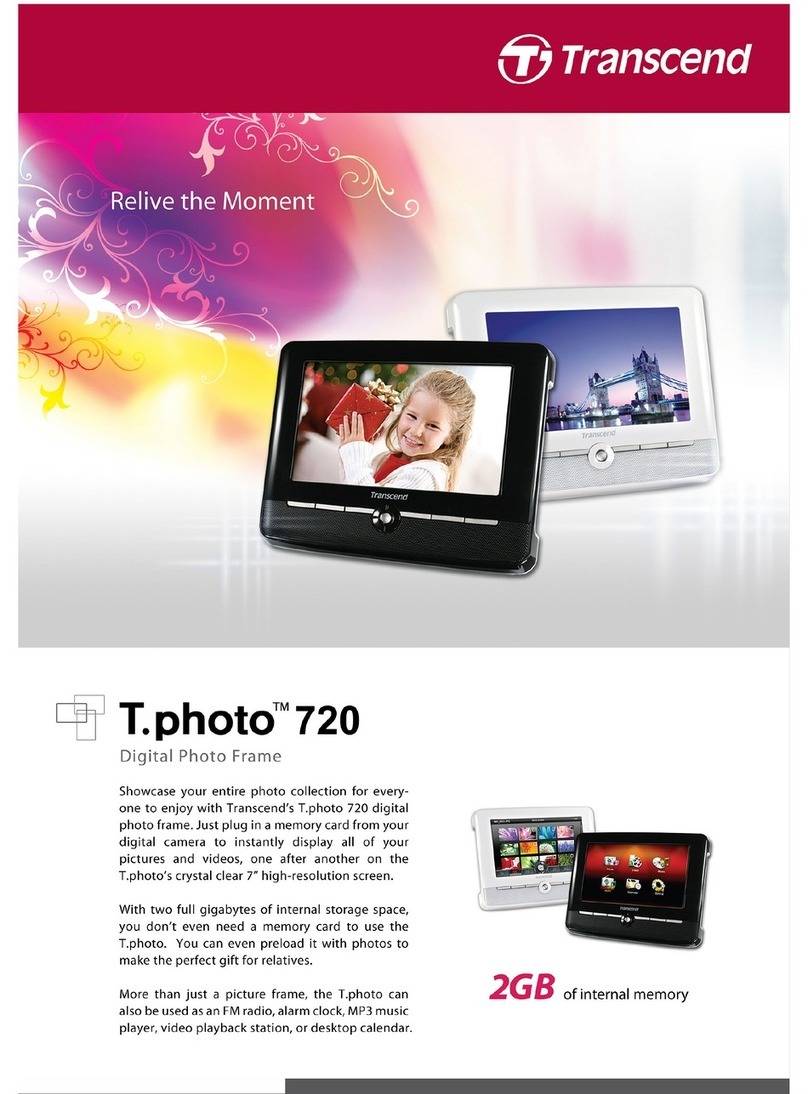 Transcend T.photo 720 Brochure & specs