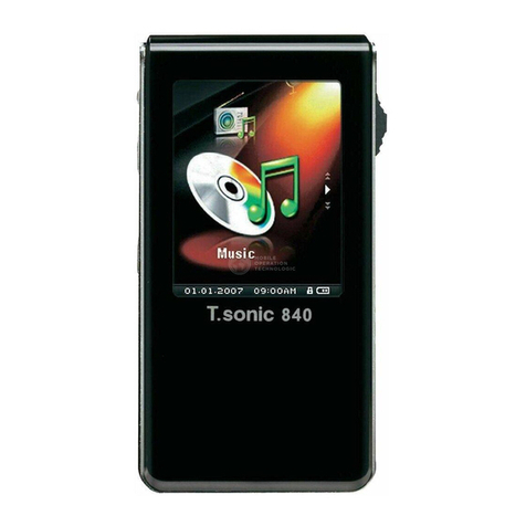 Transcend MP840 User manual