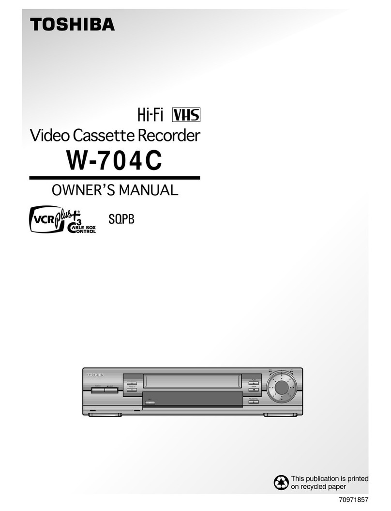 Toshiba W-704C User manual Toshiba W-704C User manual