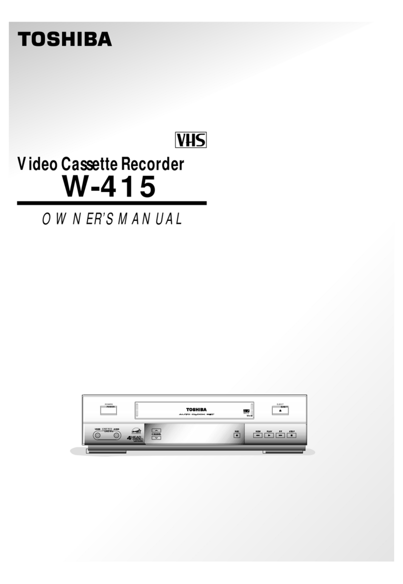 Toshiba W-415 User manual