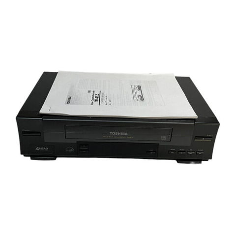 Toshiba W-412 User manual Toshiba W-412 User manual