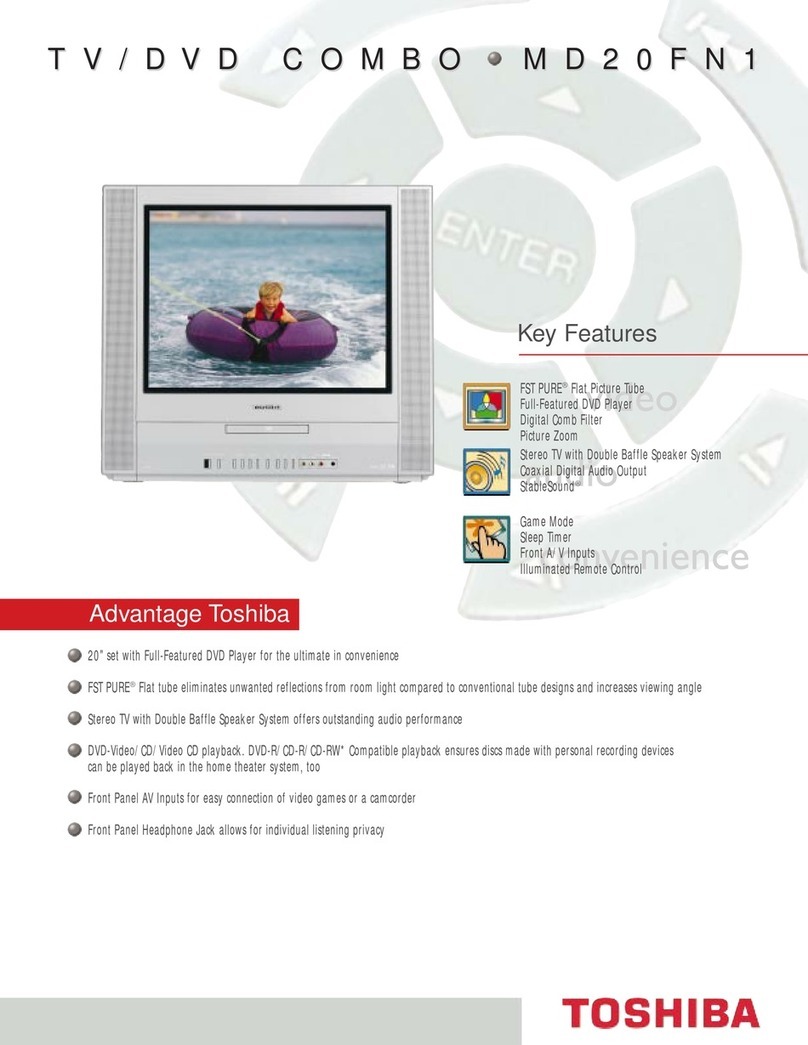 Toshiba MD20FN1 Specifications