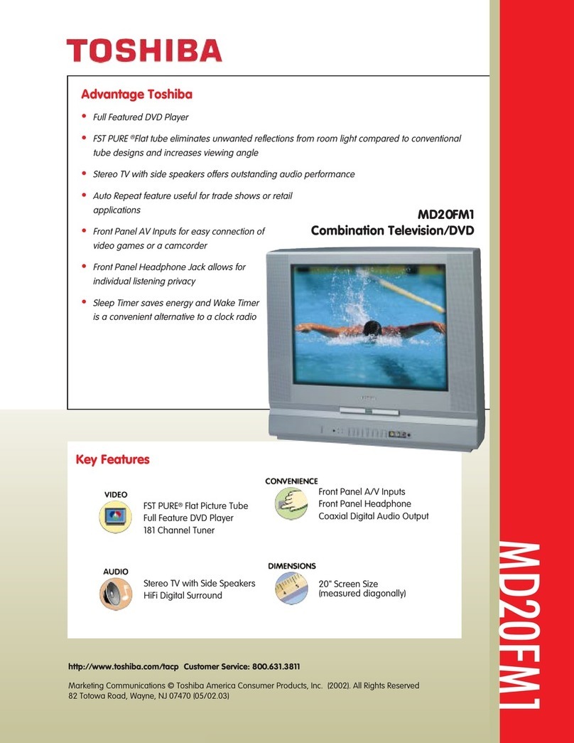 Toshiba MD20FM1 User manual