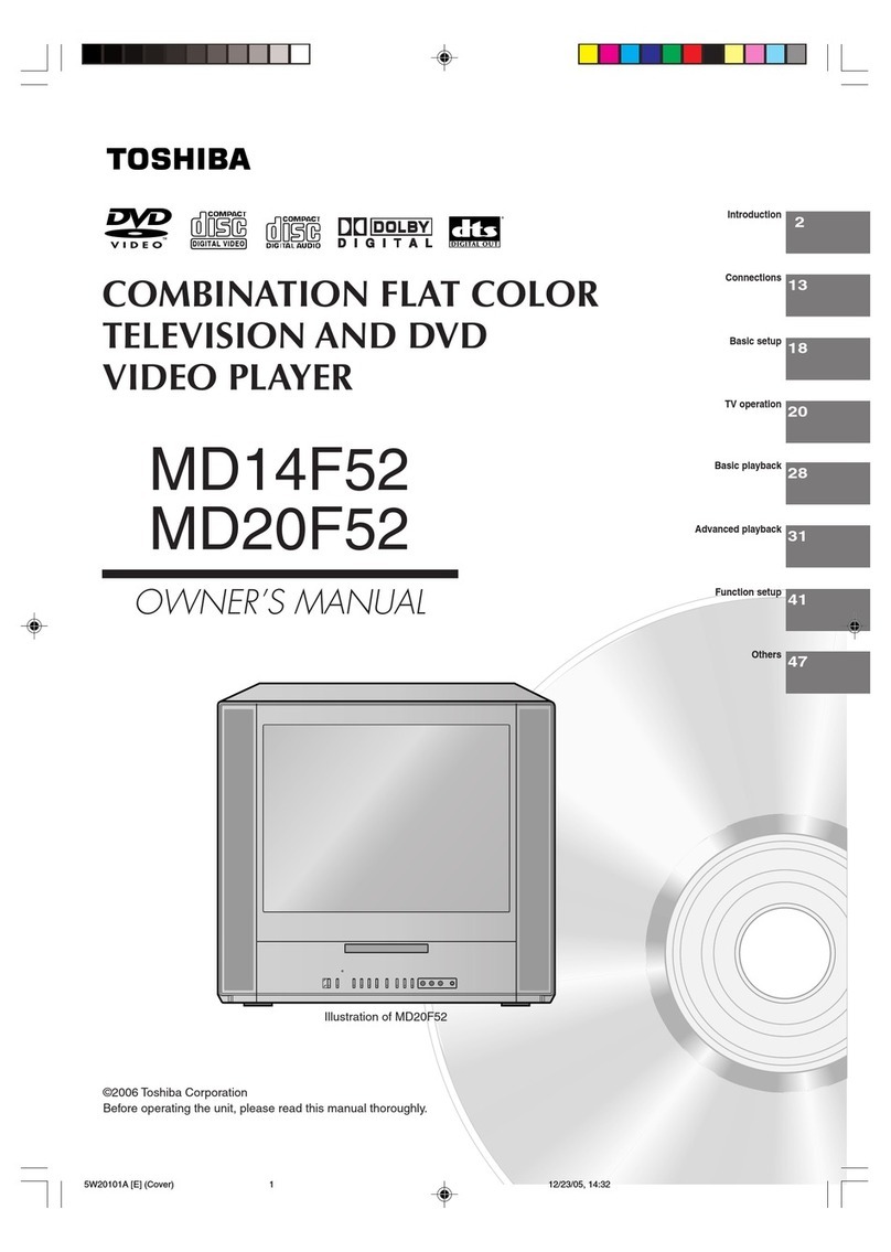 Toshiba MD14F52 User manual