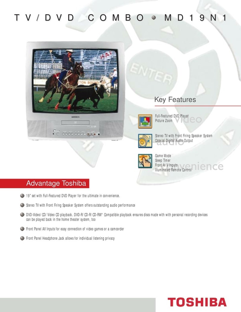 Toshiba MD19N1 Specifications
