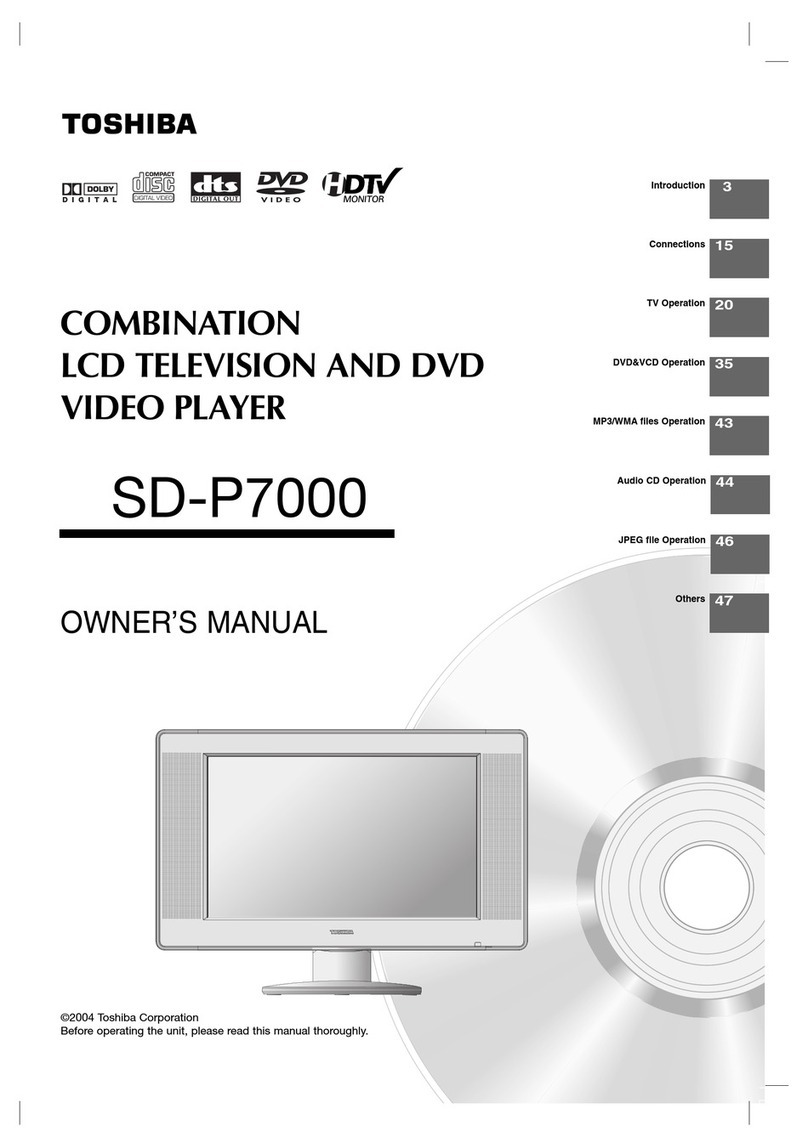 Toshiba SD-P7000 User manual