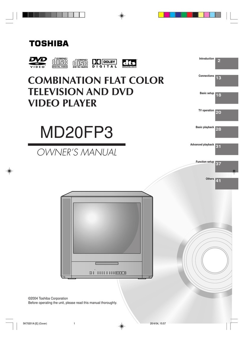 Toshiba MD20FP3 owner's manual