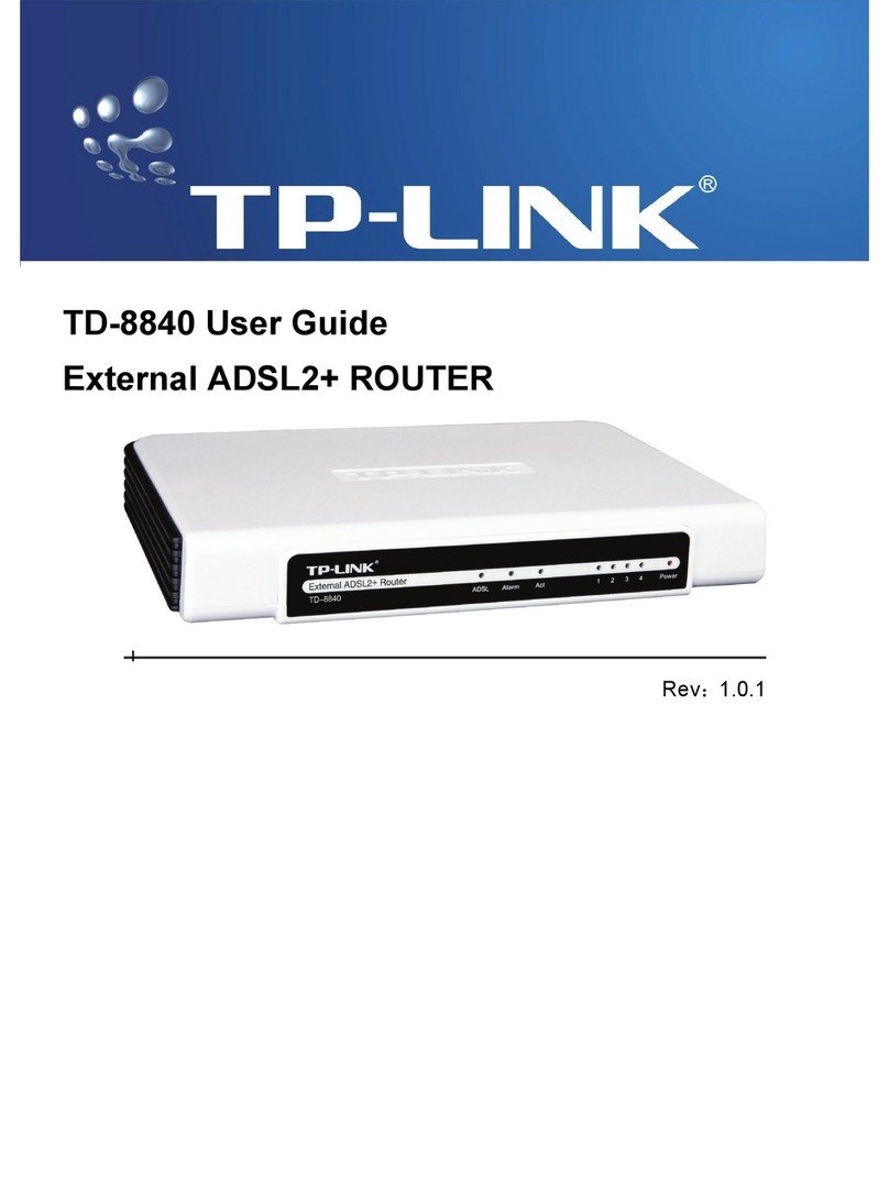 TP-Link TD-8840 User manual