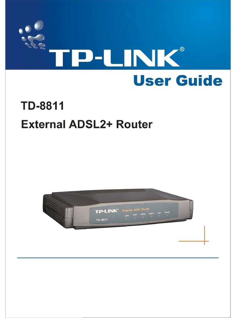 TP-Link TD-8811 User manual