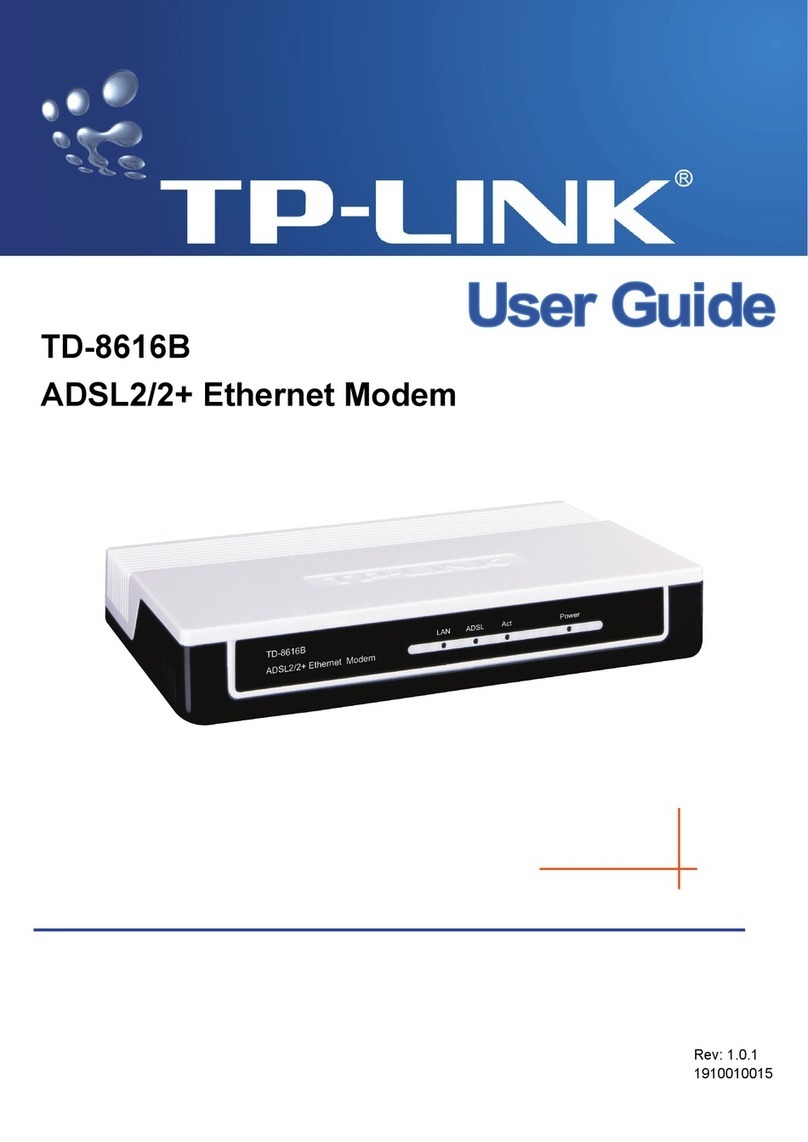 TP-Link TD-8616B user guide