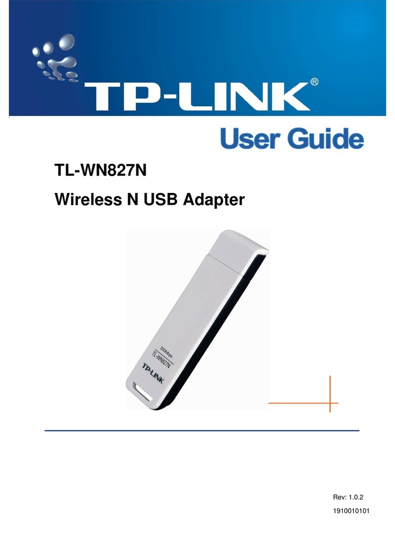TP-Link TL-WN827N User manual