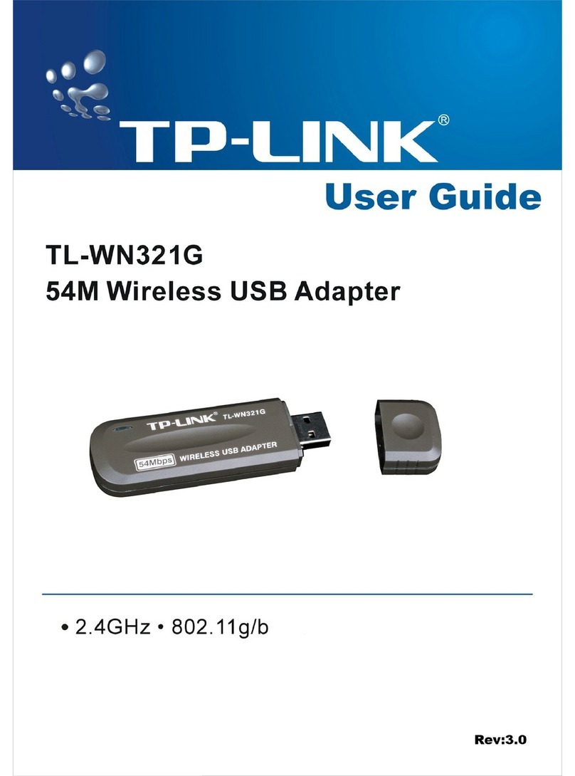 TP-Link TL-WN321G User manual