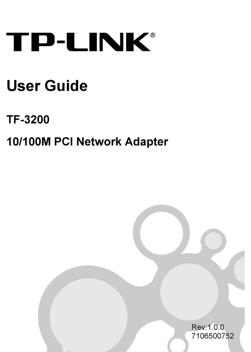 TP-Link TF-3200 User manual