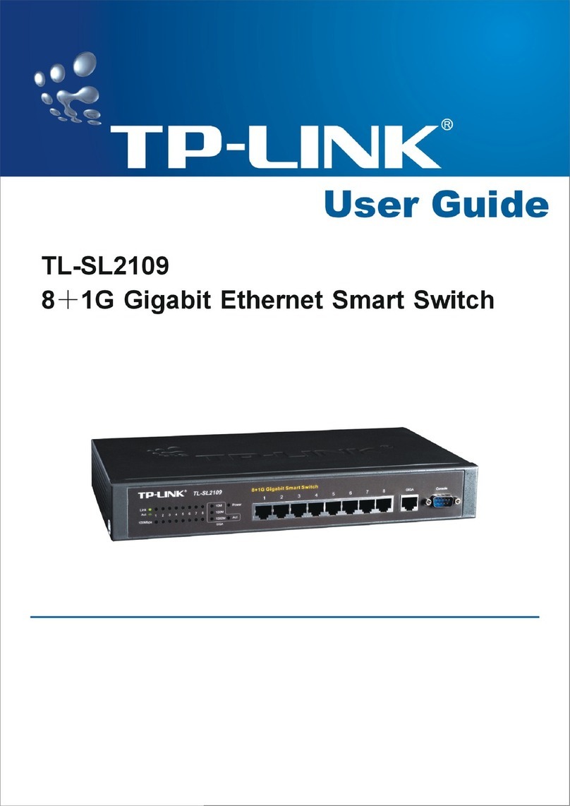 TP-Link TL-SL2109 User manual