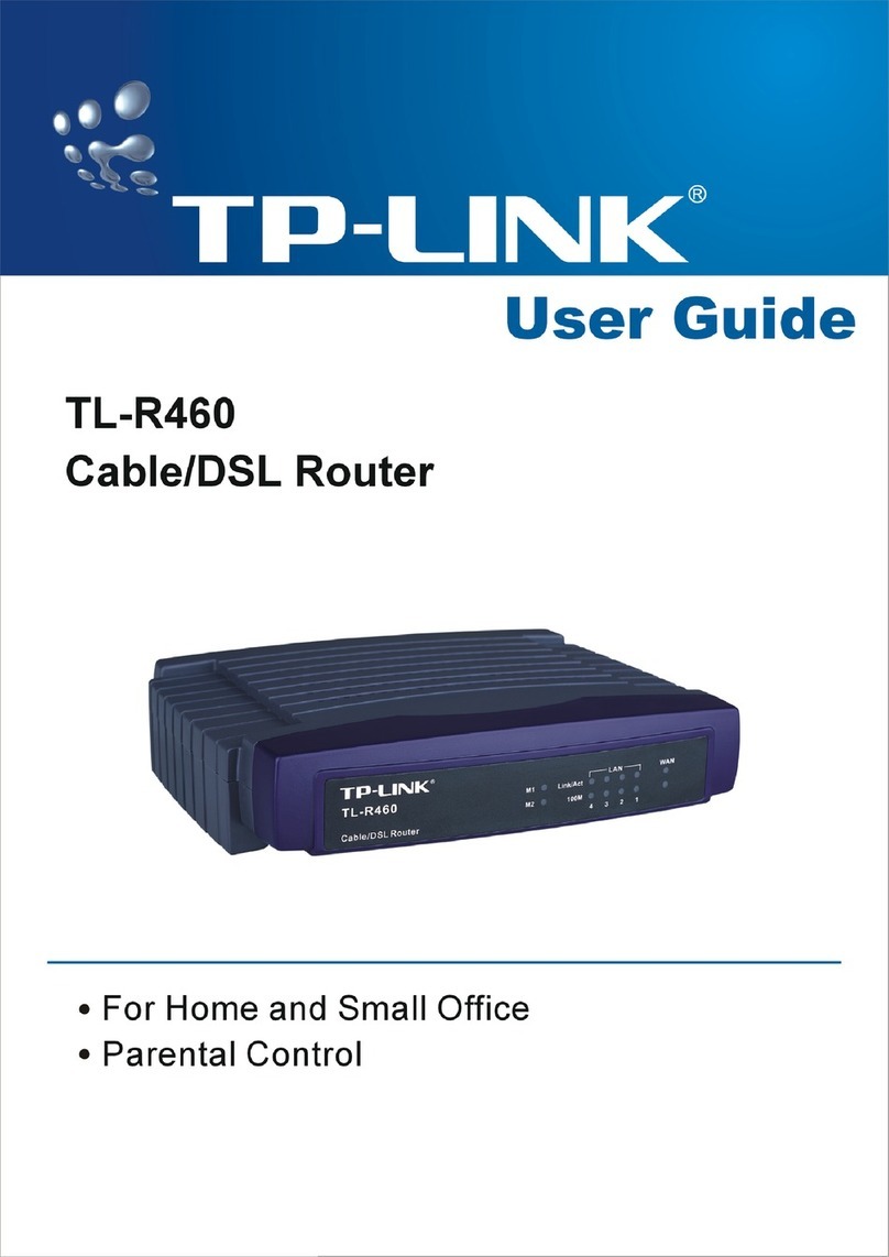 TP-Link TL-R460 user manual
