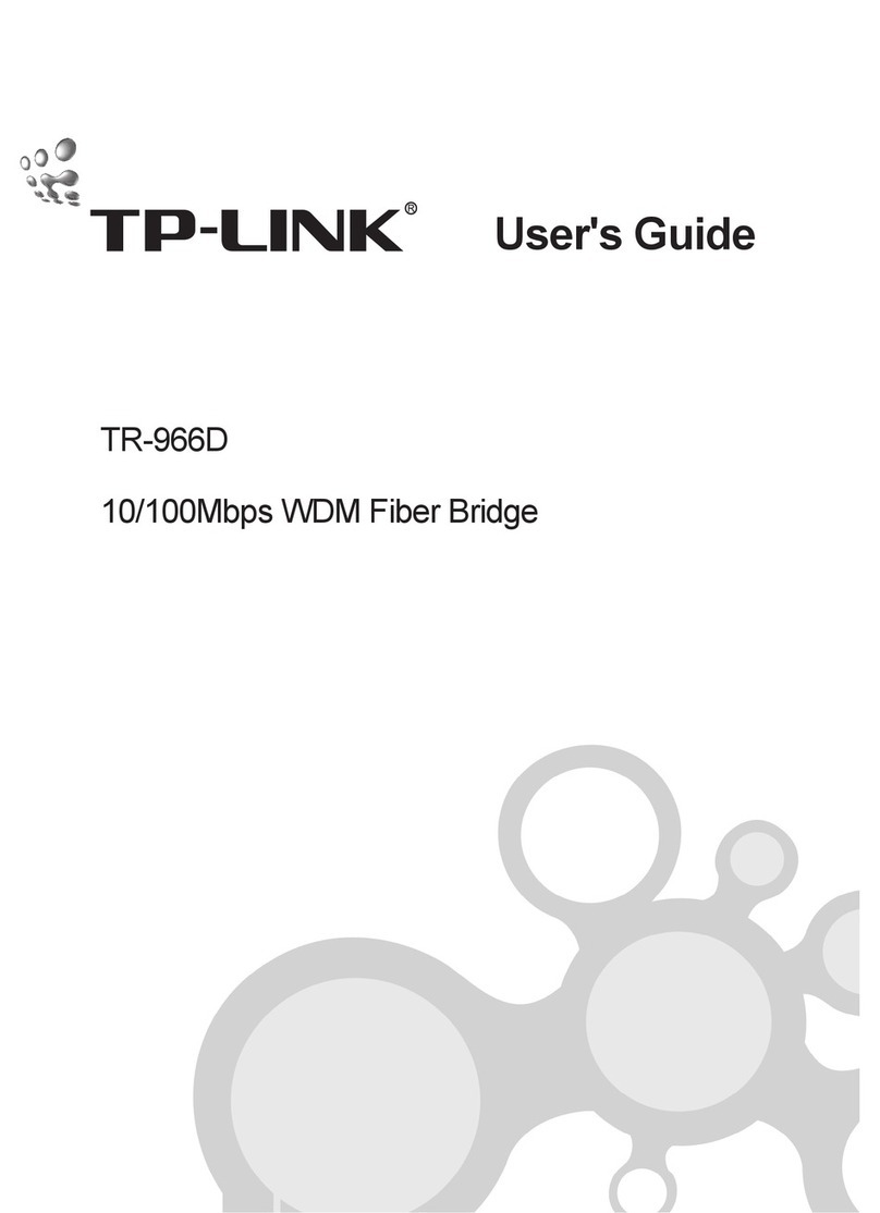 TP-Link TR-966D User manual