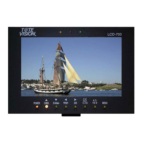 Totevision LCD-703HD User manual