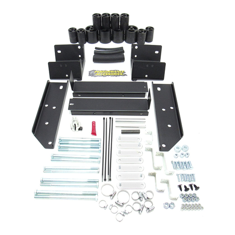 Performance Accessories 5603 installation instructions