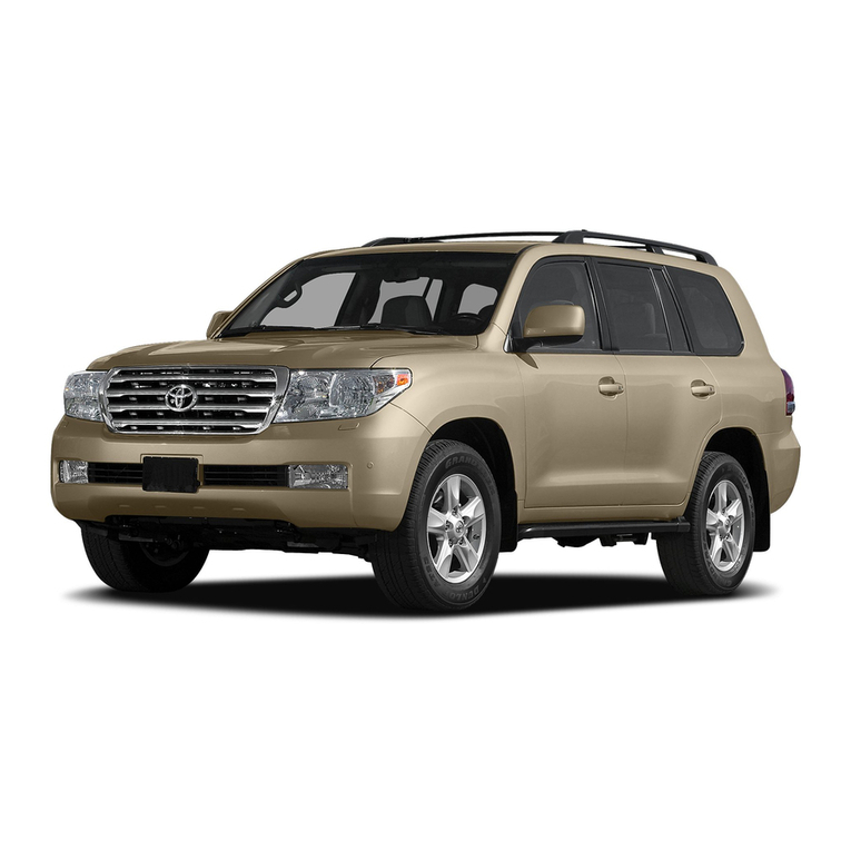 Toyota LAND CRUISER V8 Reference guide