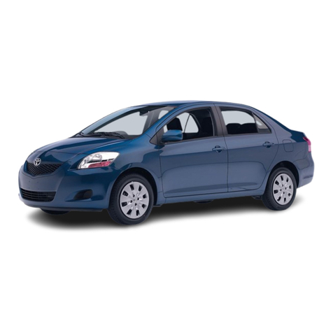 Toyota 2009 Yaris Sedan Quick reference guide