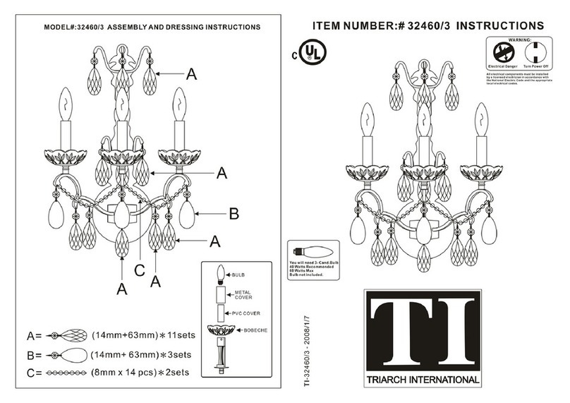 Triarch 32460/3 Assembly instructions