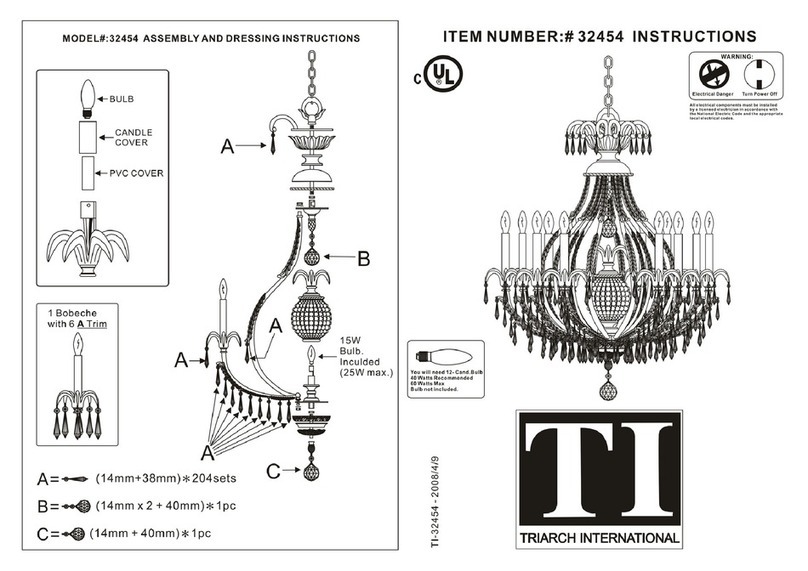 Triarch 32454 User manual Triarch 32454 User manual