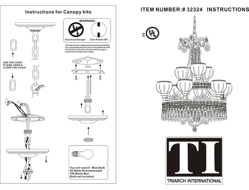 Triarch 32324 User manual