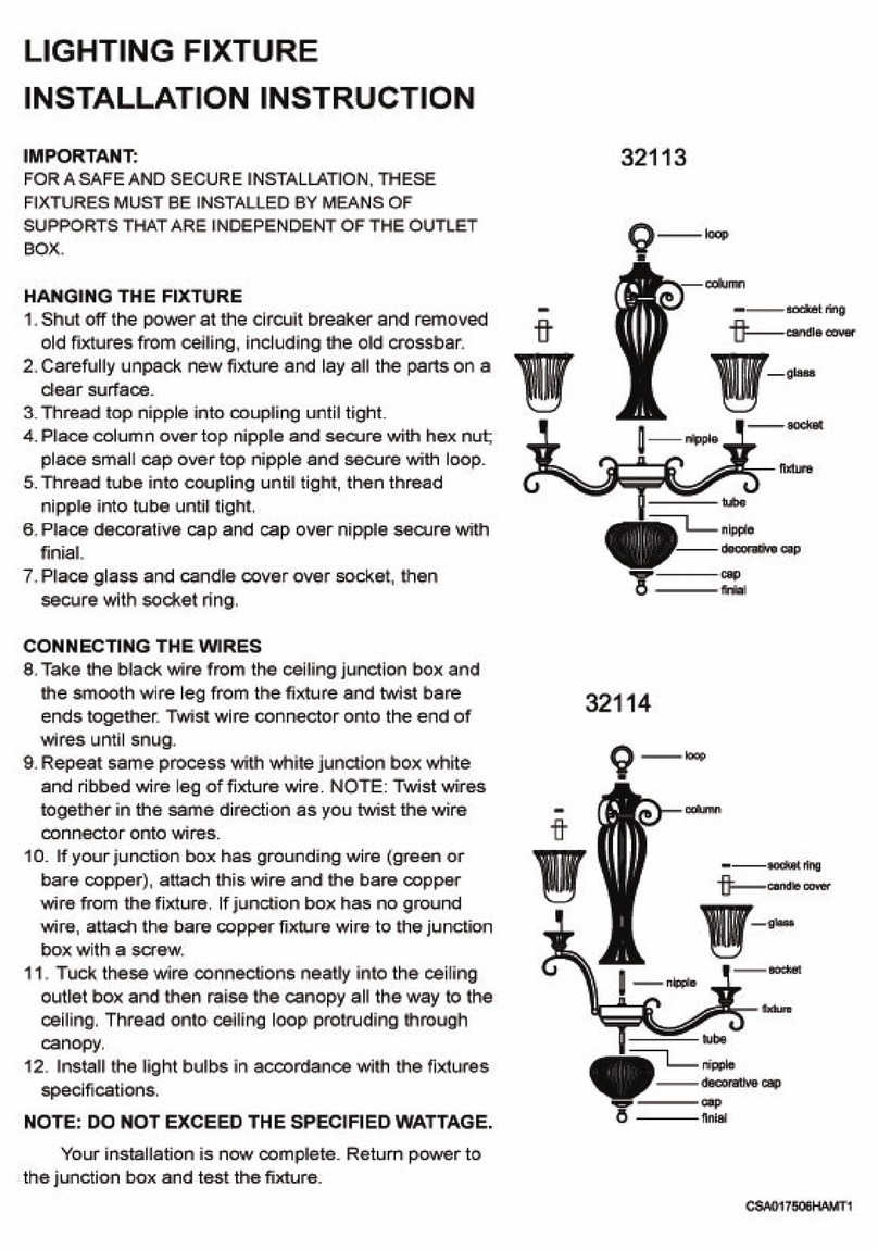 Triarch 32113 User manual