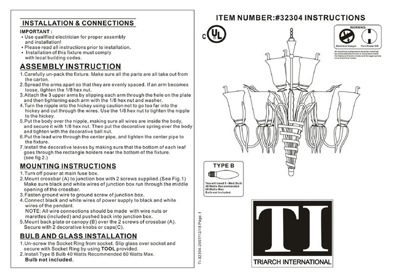 Triarch 32304 instructions
