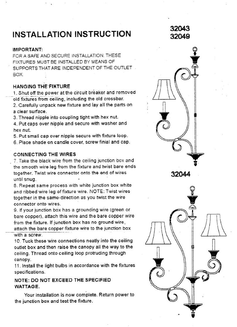 Triarch 32043 User manual Triarch 32043 User manual