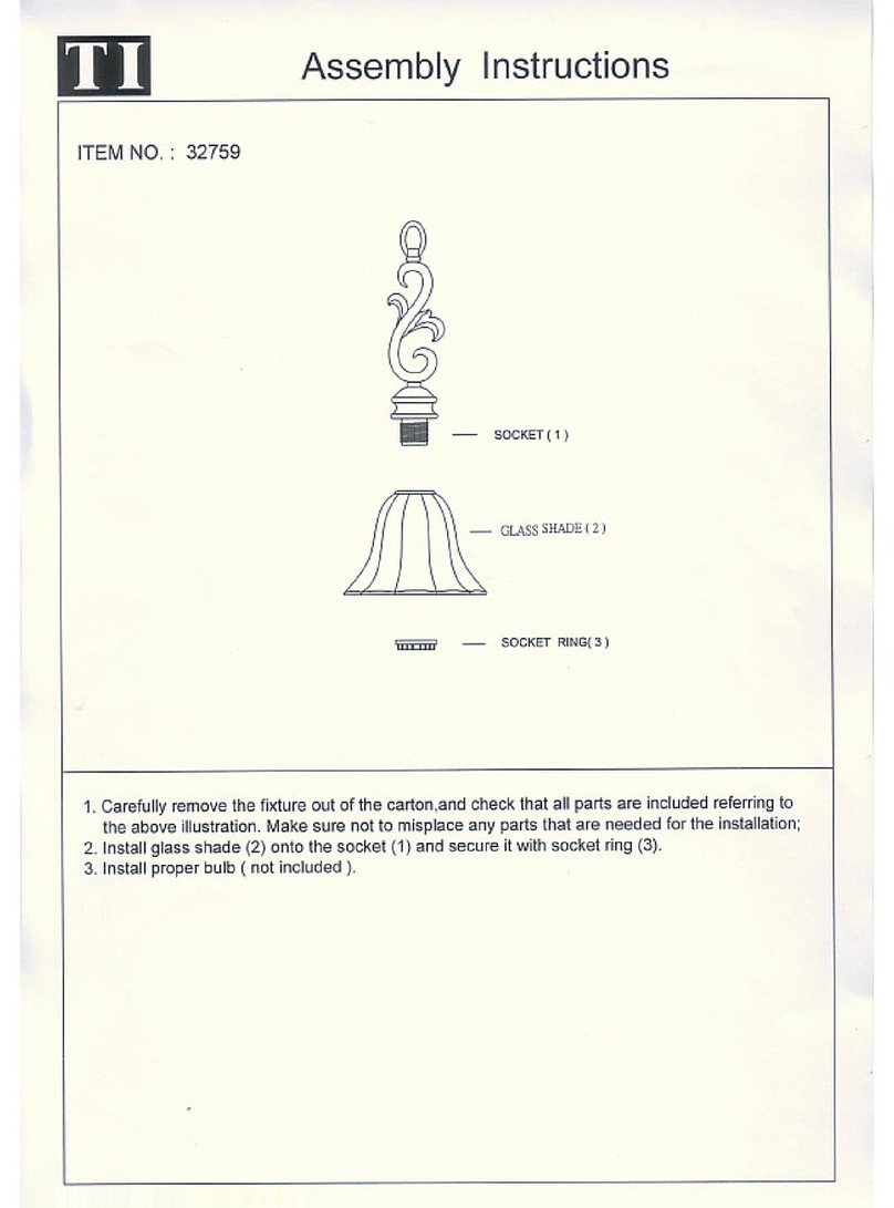 Triarch 32759 User manual Triarch 32759 User manual