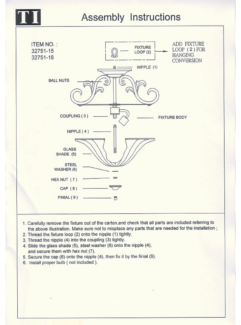 Triarch 32751-15 Assembly instructions