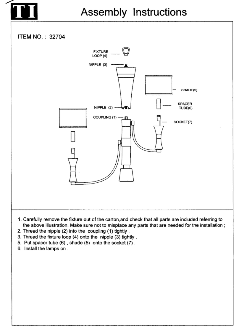 Triarch 32704 Assembly instructions