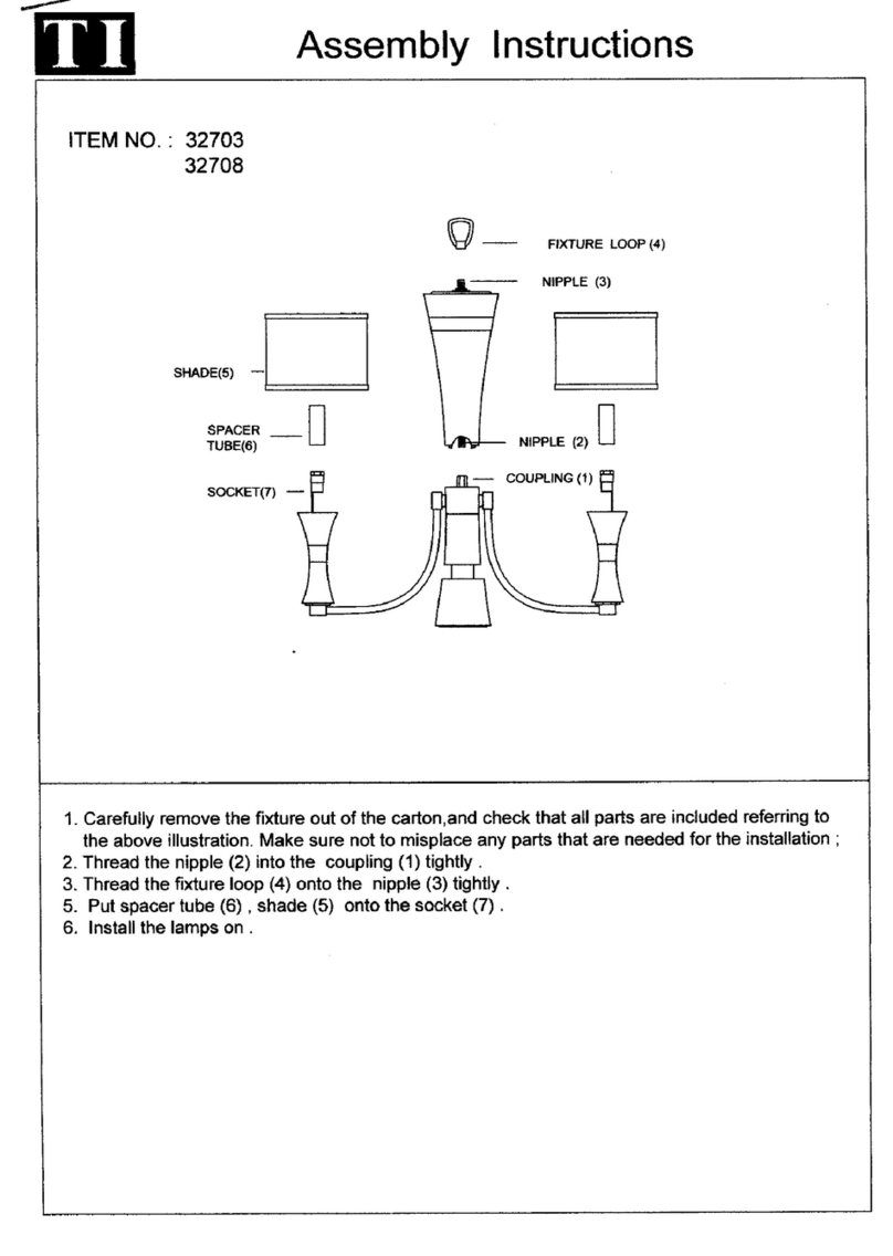 Triarch 32703 Assembly instructions