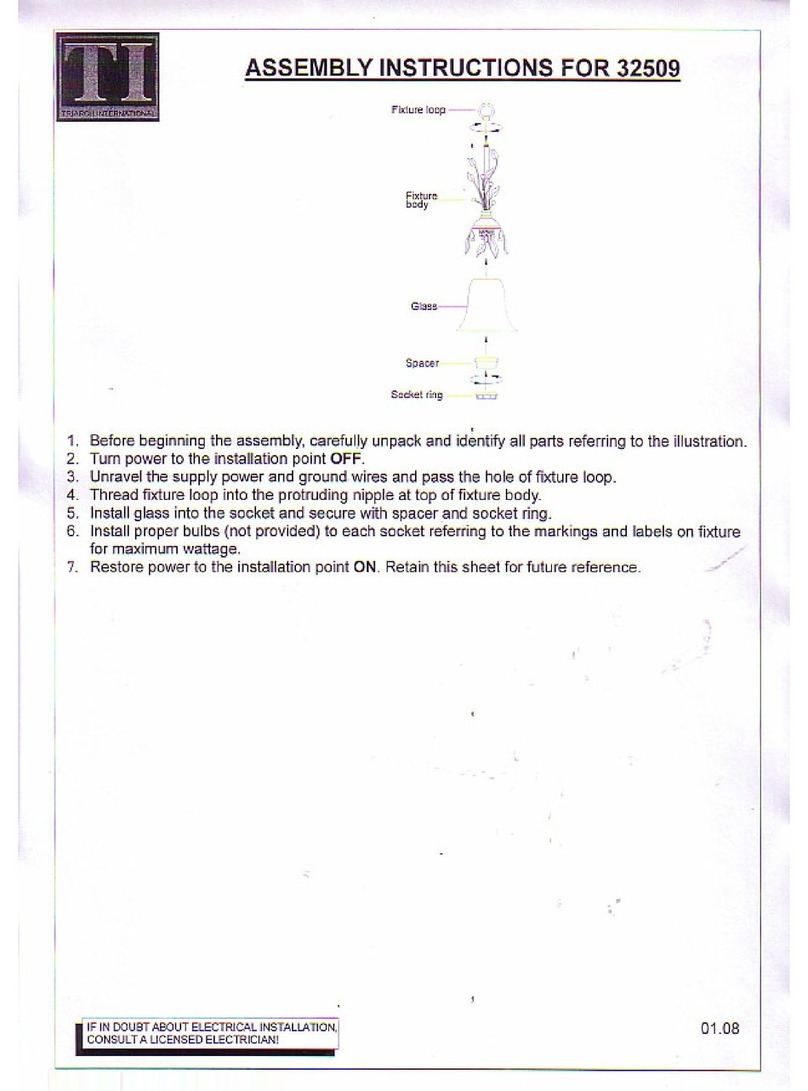 Triarch 32509 Assembly instructions