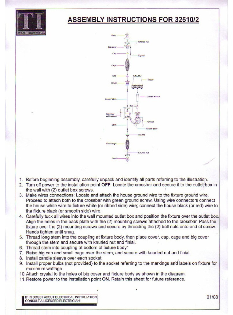 Triarch 32510 Assembly instructions