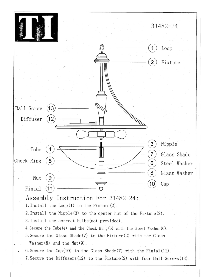 Triarch 31482-24 User manual