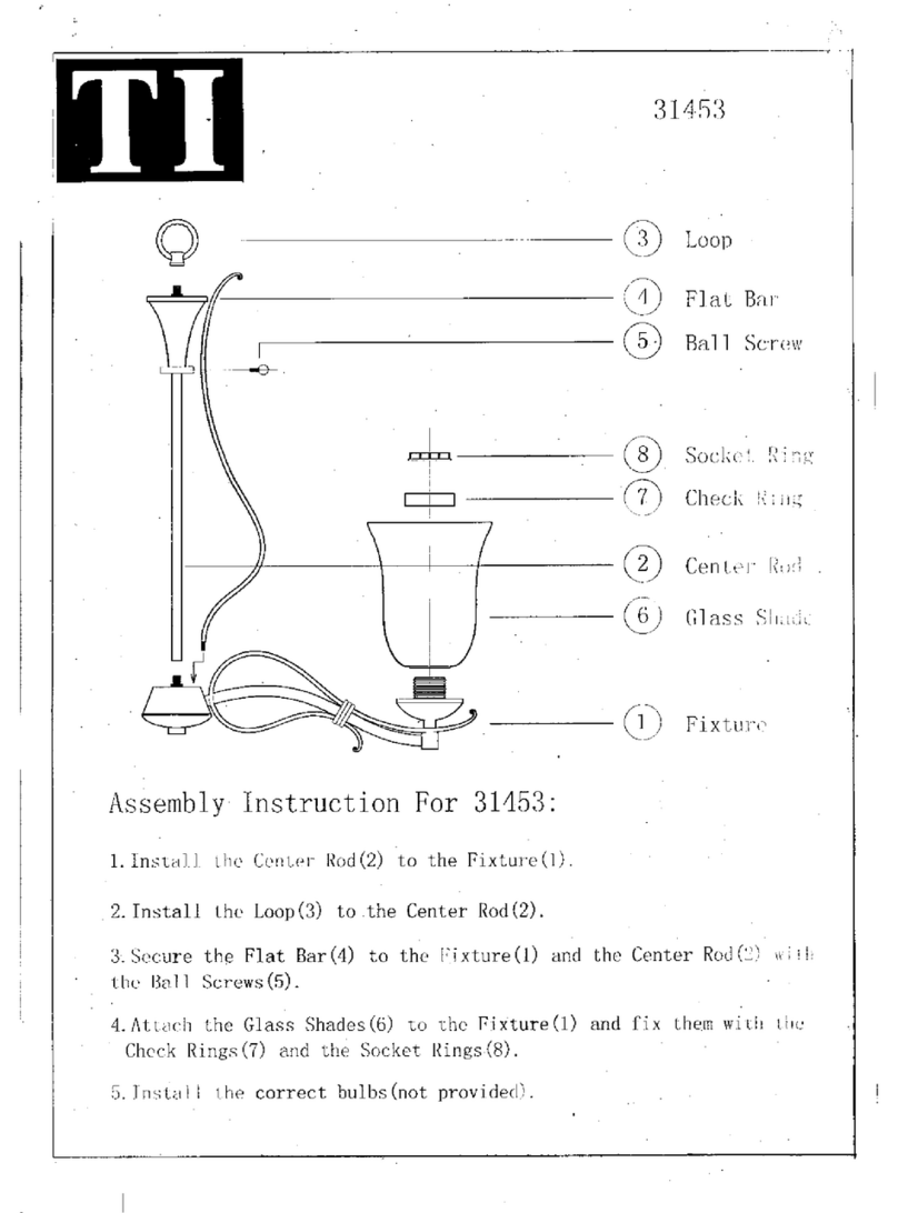 Triarch 31453 User manual Triarch 31453 User manual