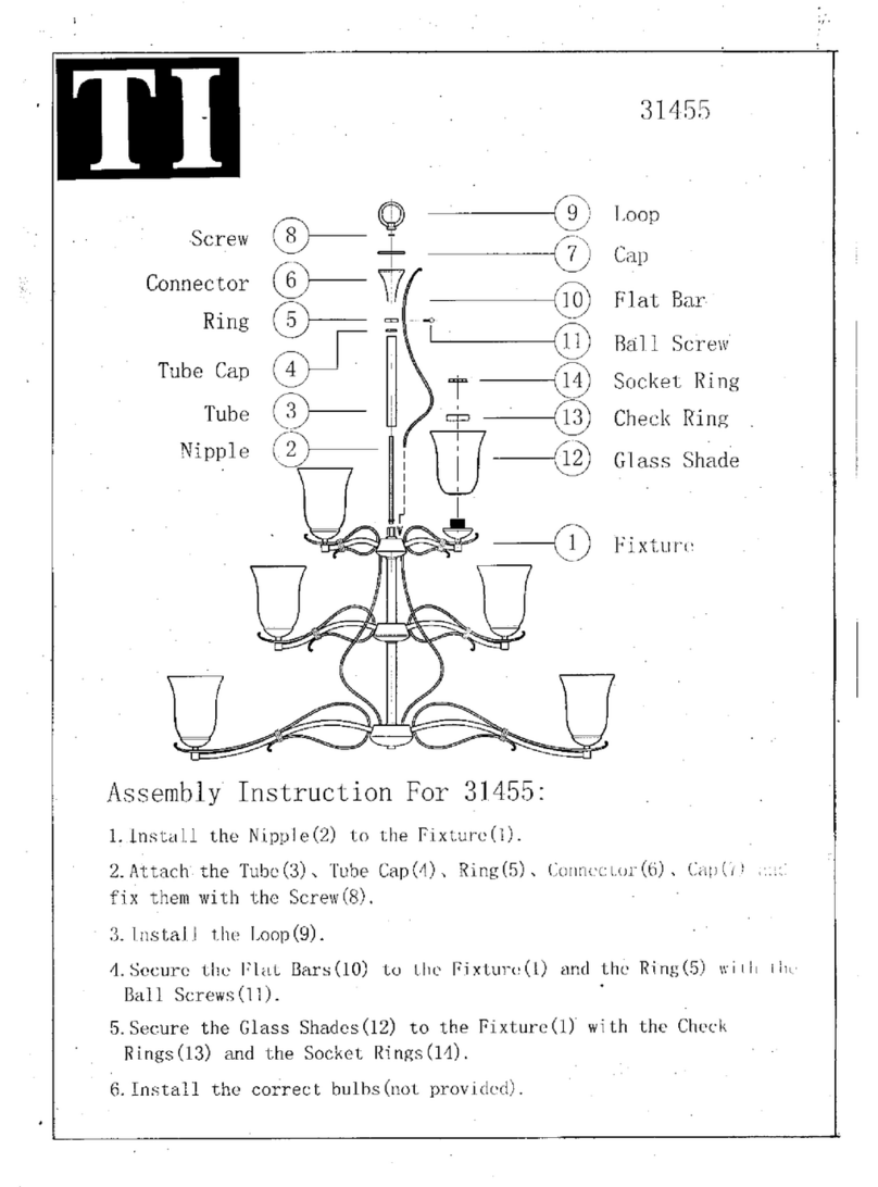 Triarch 31455 User manual