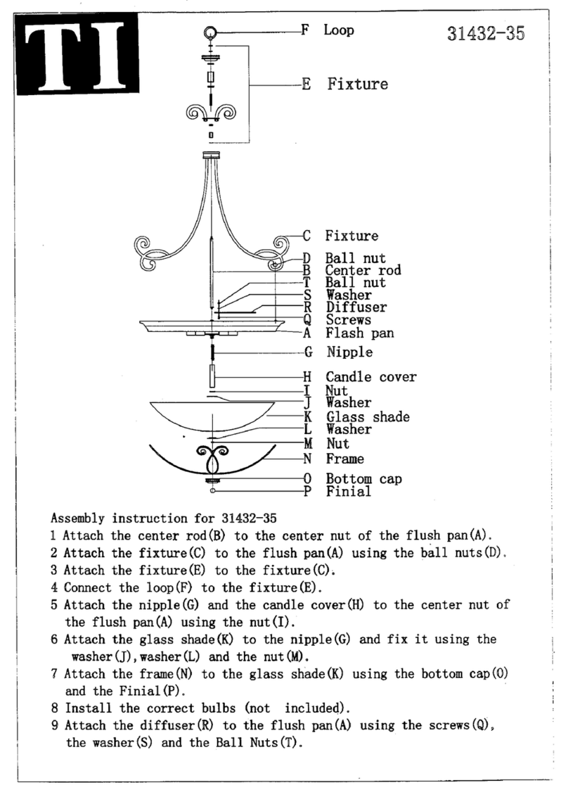 Triarch 31432-35 Assembly instruction