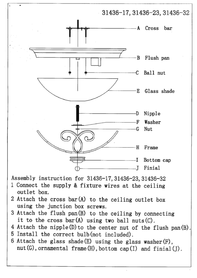 Triarch 31436-17 Assembly instructions