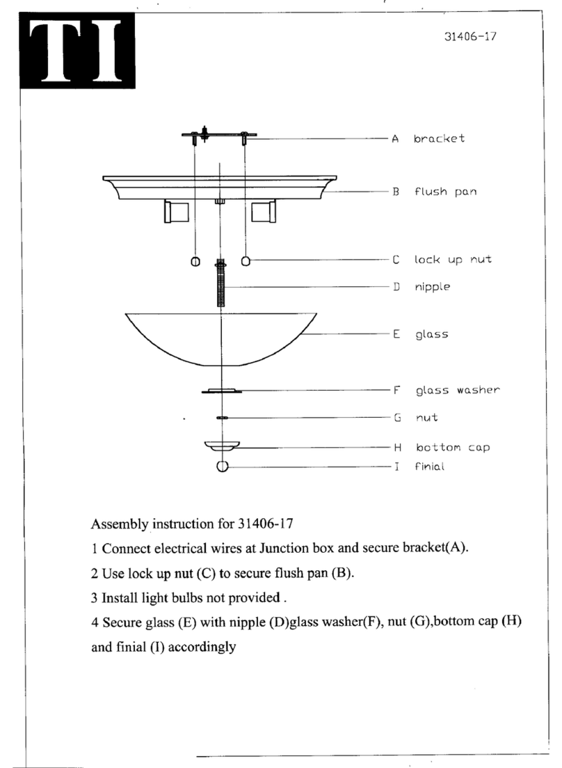 Triarch 31406-17 User manual