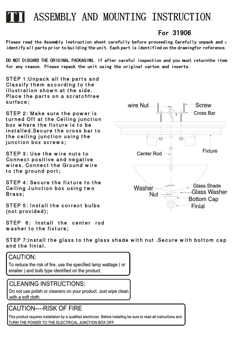 Triarch 31906 Quick start guide Triarch 31906 Quick start guide