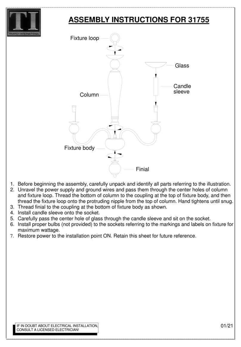 Triarch 31755 User manual