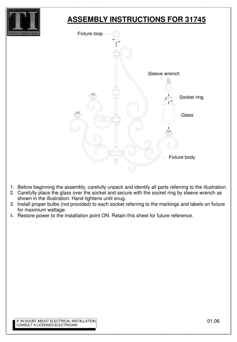 Triarch 31745 Assembly instructions